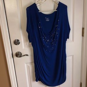 Lane Bryant Cute Bling Top